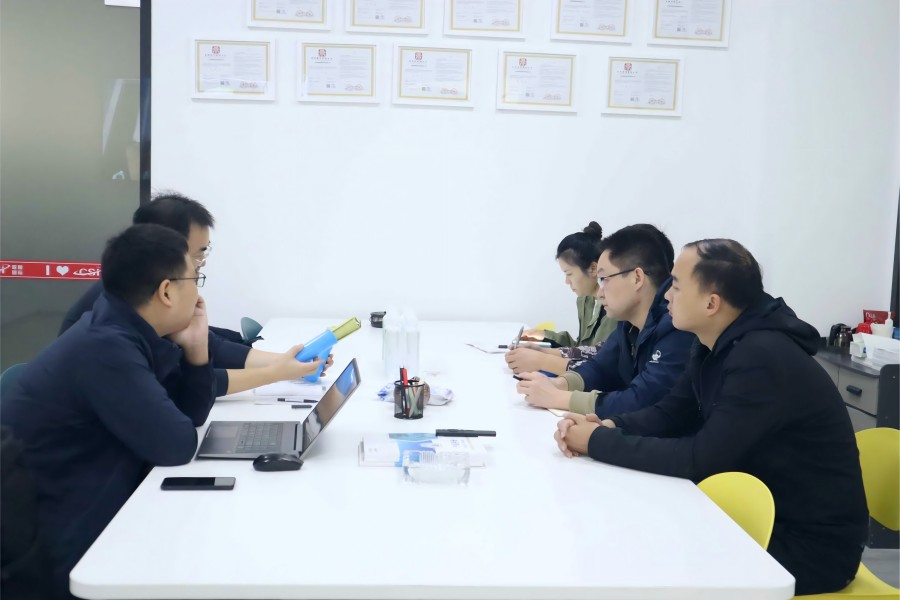 真空衰减测试仪-中国船舶集团第722研究所到觐嘉科学仪器技术交流