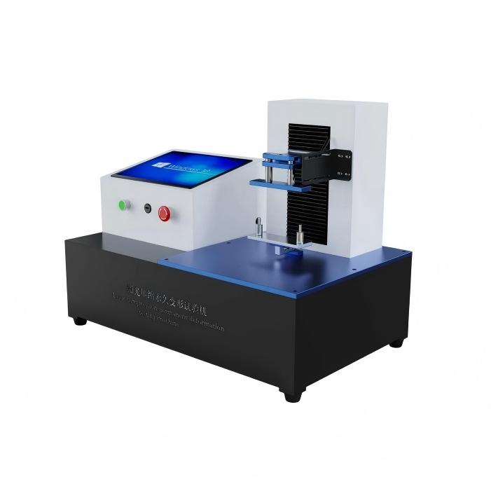 汽车密封条压缩变形量测试仪、激光压缩永久变形试验机