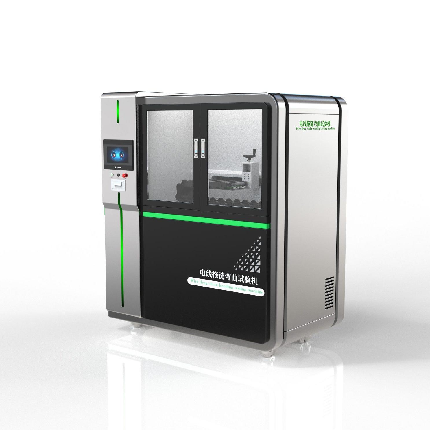 拖链线往复寿命试验机、柔性电缆反复弯曲疲劳试验机、电线拖链弯曲试验机