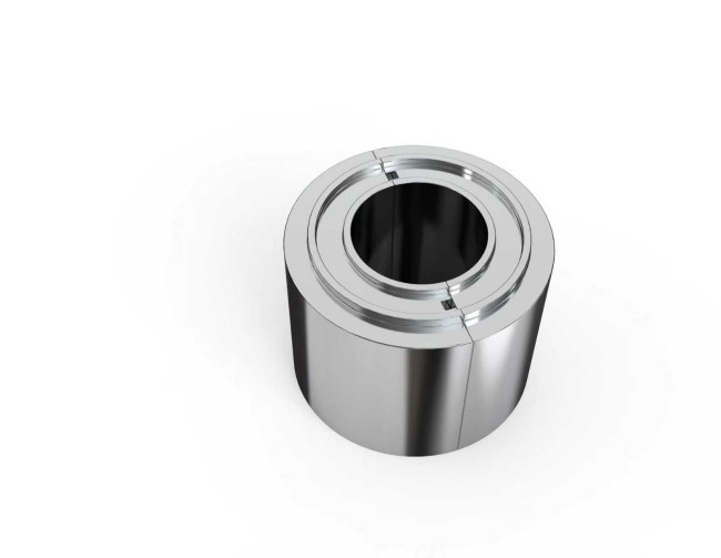 制样的对开模具-弹性回复和压应变试验